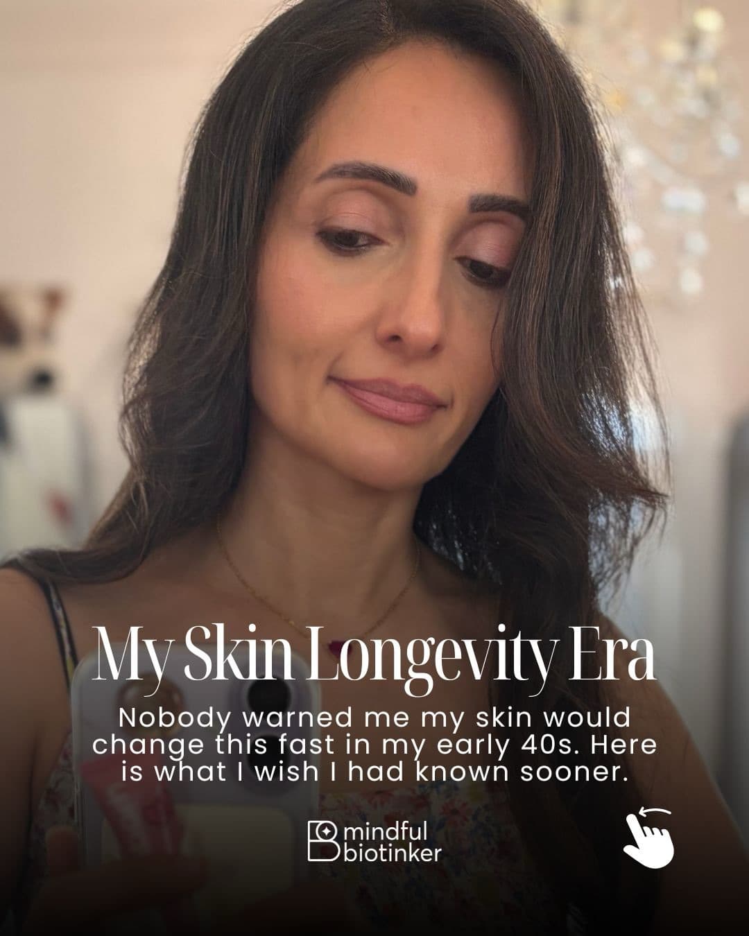 I stopped treating my skin from the outside and started thinking about it at a cellular level.